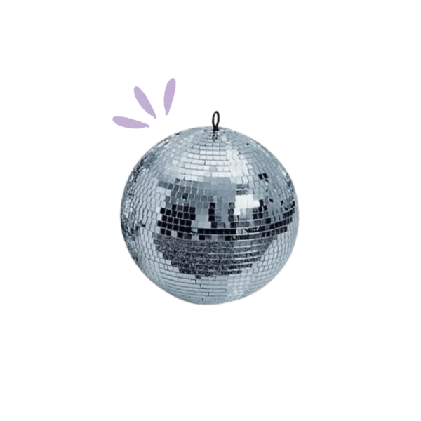 Boule disco de 10 cm