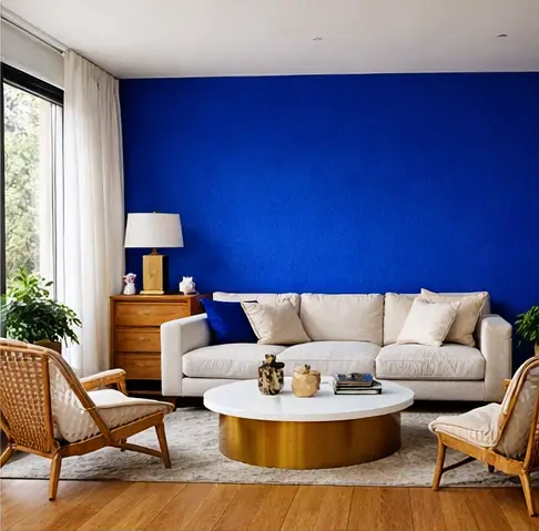Bleu Klein en décoration intérieure